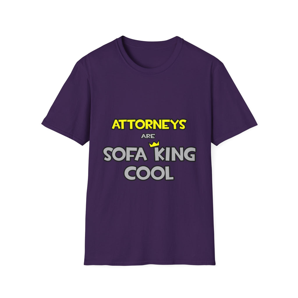 Attorneys Are Sofa King Cool - Unisex Softstyle T-Shirt