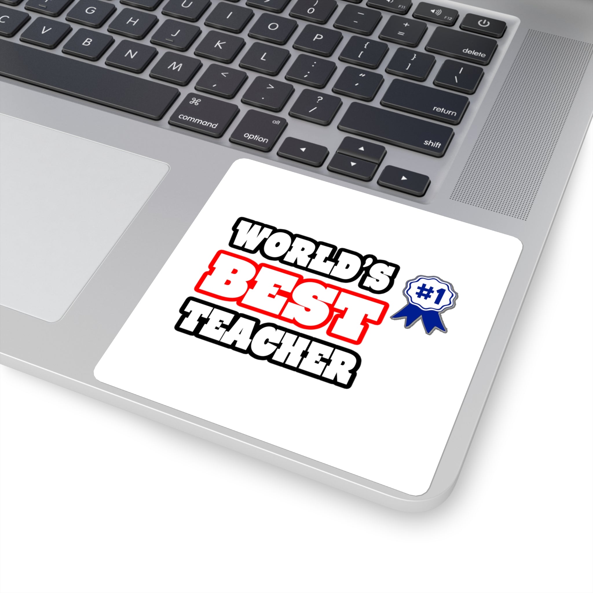 World's Best Teacher - Square Stickers
