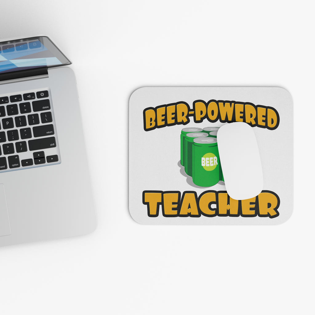 Beer Powered Teacher - Mouse Pad (Rectangle)