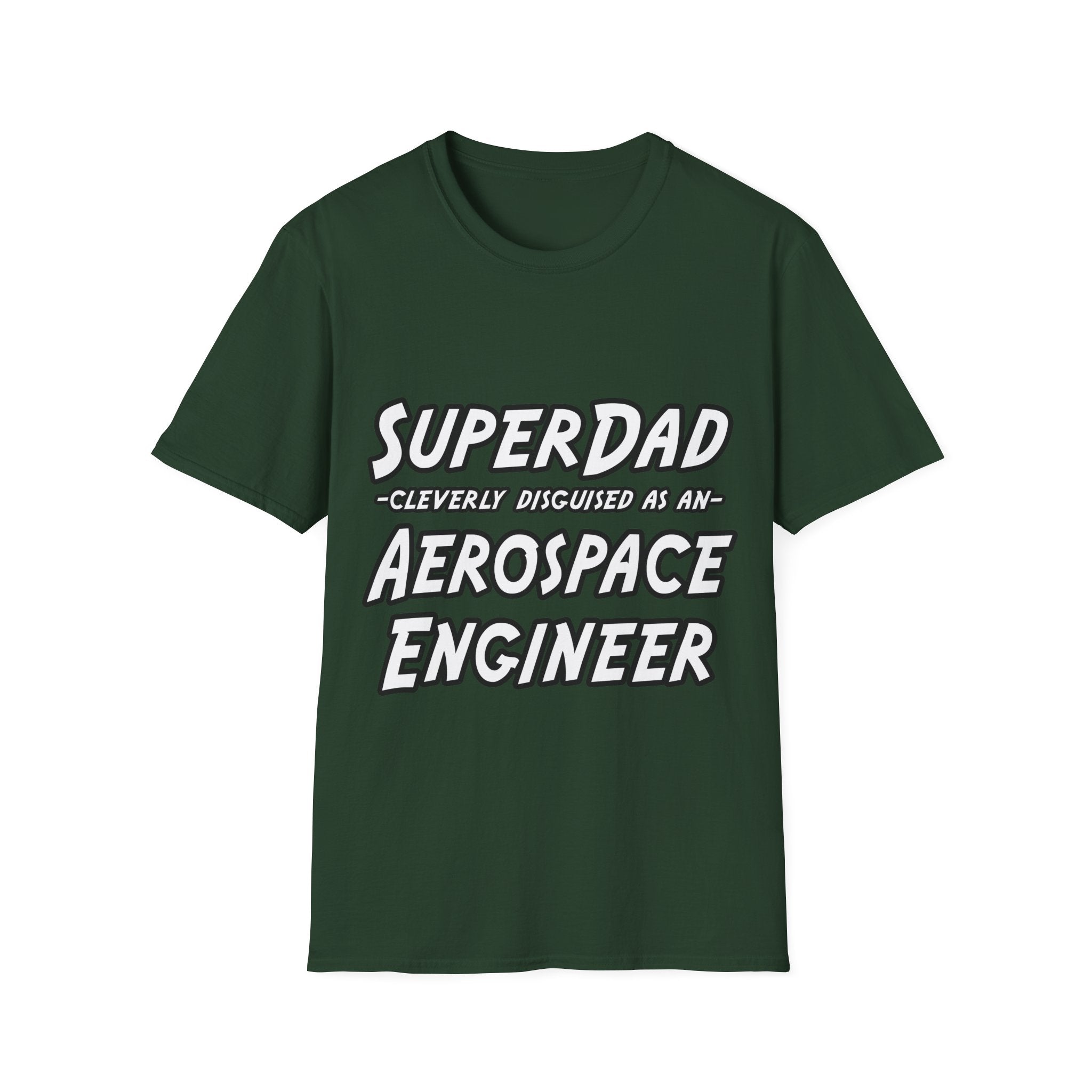 SuperDad...Aerospace Engineer - Unisex Softstyle T-Shirt