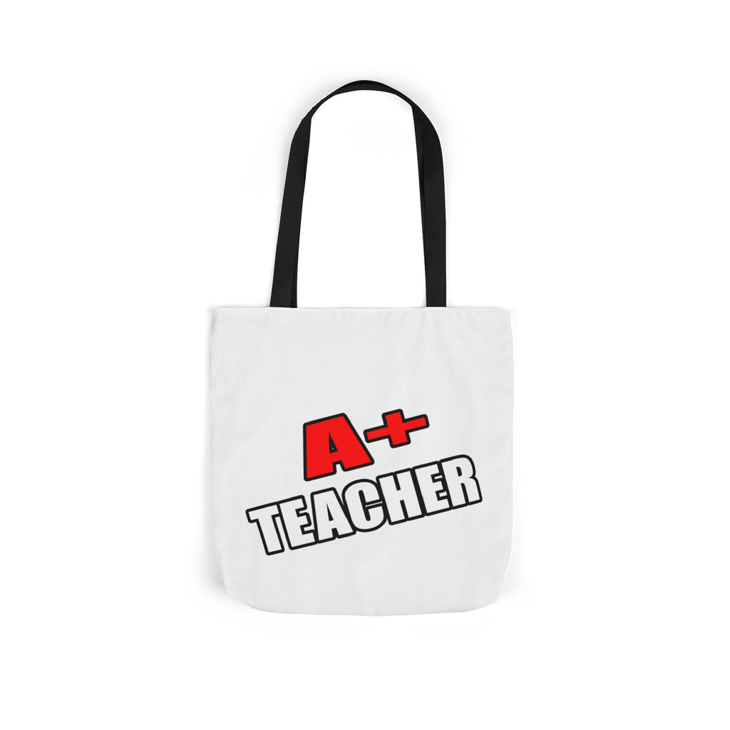 a plus teacher - Canvas Tote Bag, 5-Color Straps