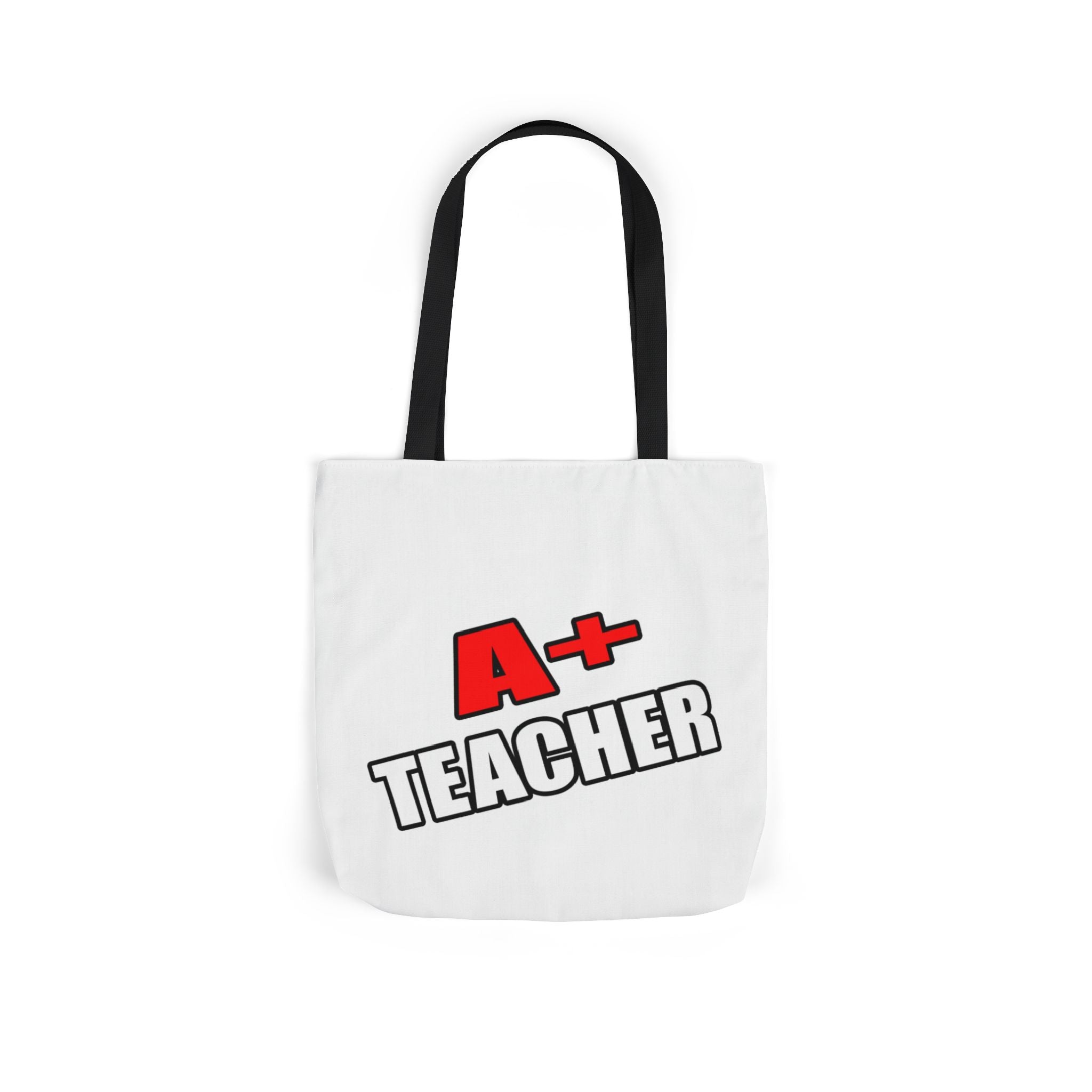 a plus teacher - Canvas Tote Bag, 5-Color Straps