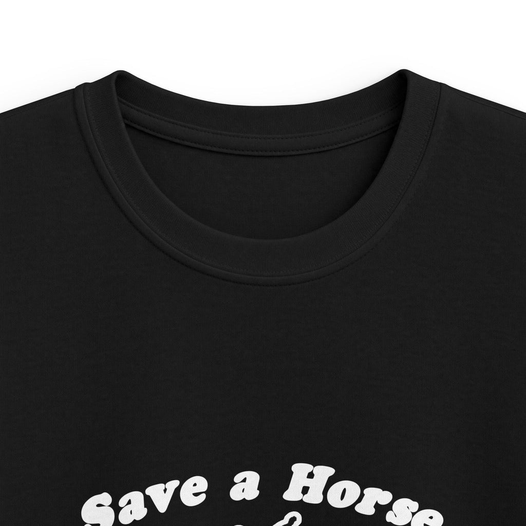 Save Horse Ride Biologist - Kids Softstyle Tee