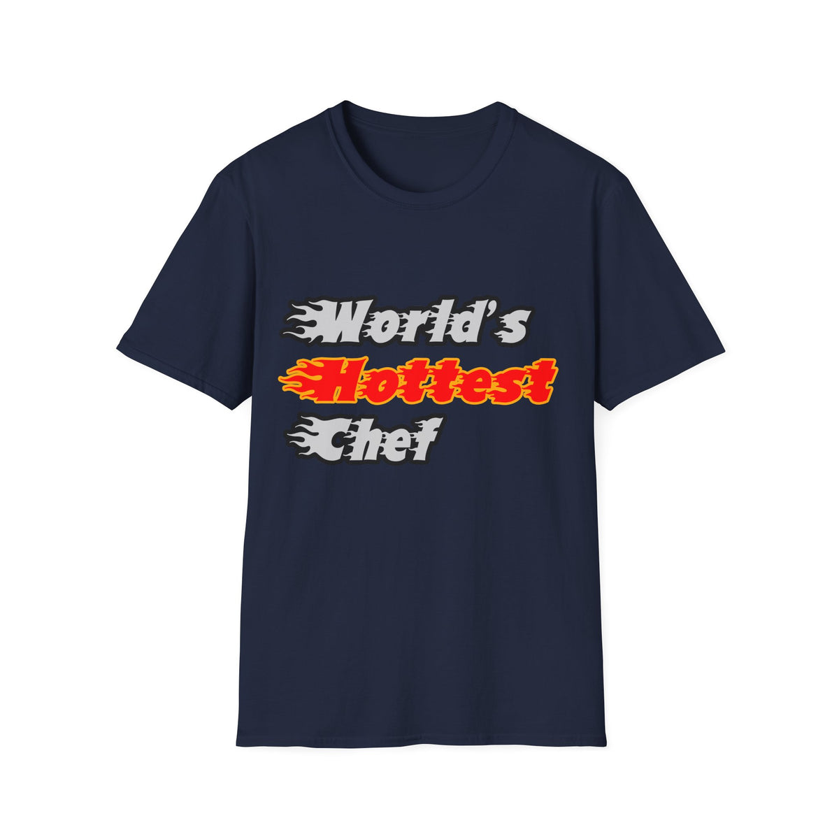 World's Hottest Chef - Unisex Softstyle T-Shirt