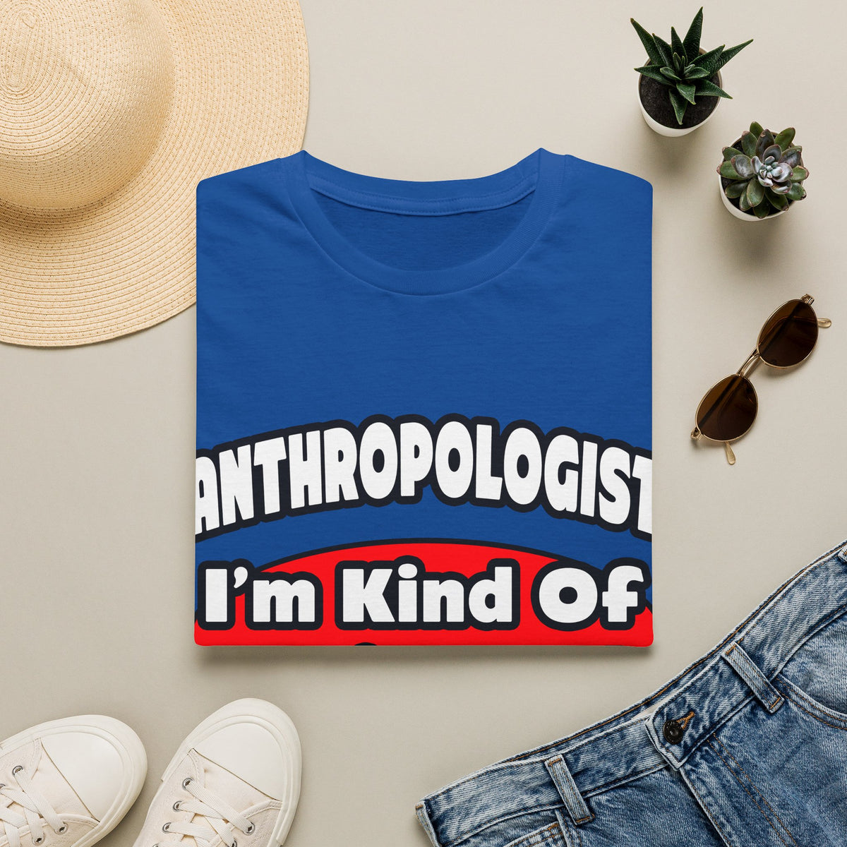 Anthropologist ... Big Deal - Unisex Softstyle T-Shirt