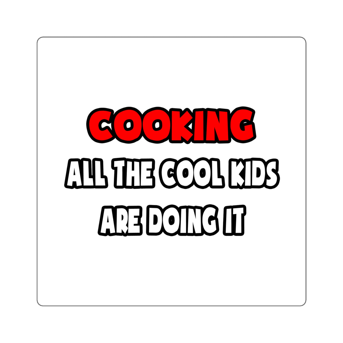 Funny Chef Shirts and Gifts - Square Stickers