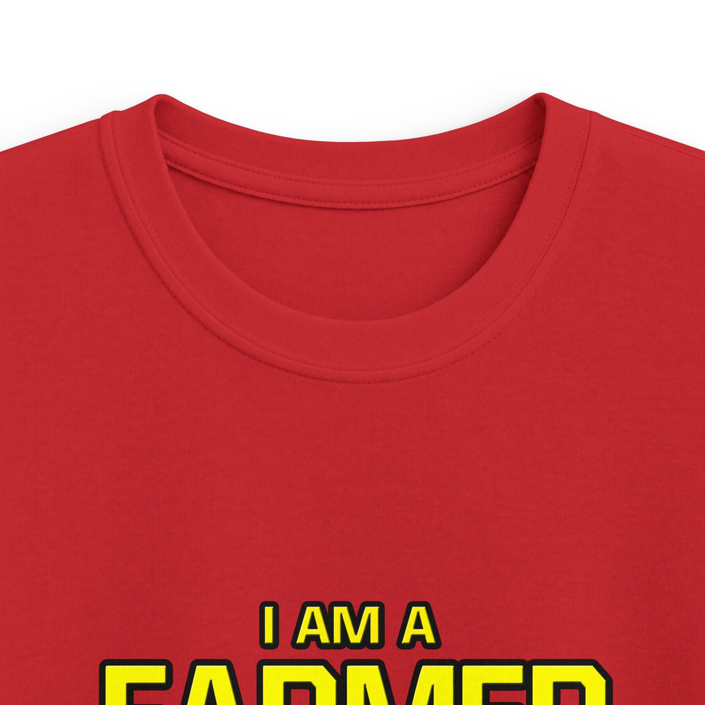 Farmer...Superior Intelligence - Kids Softstyle Tee