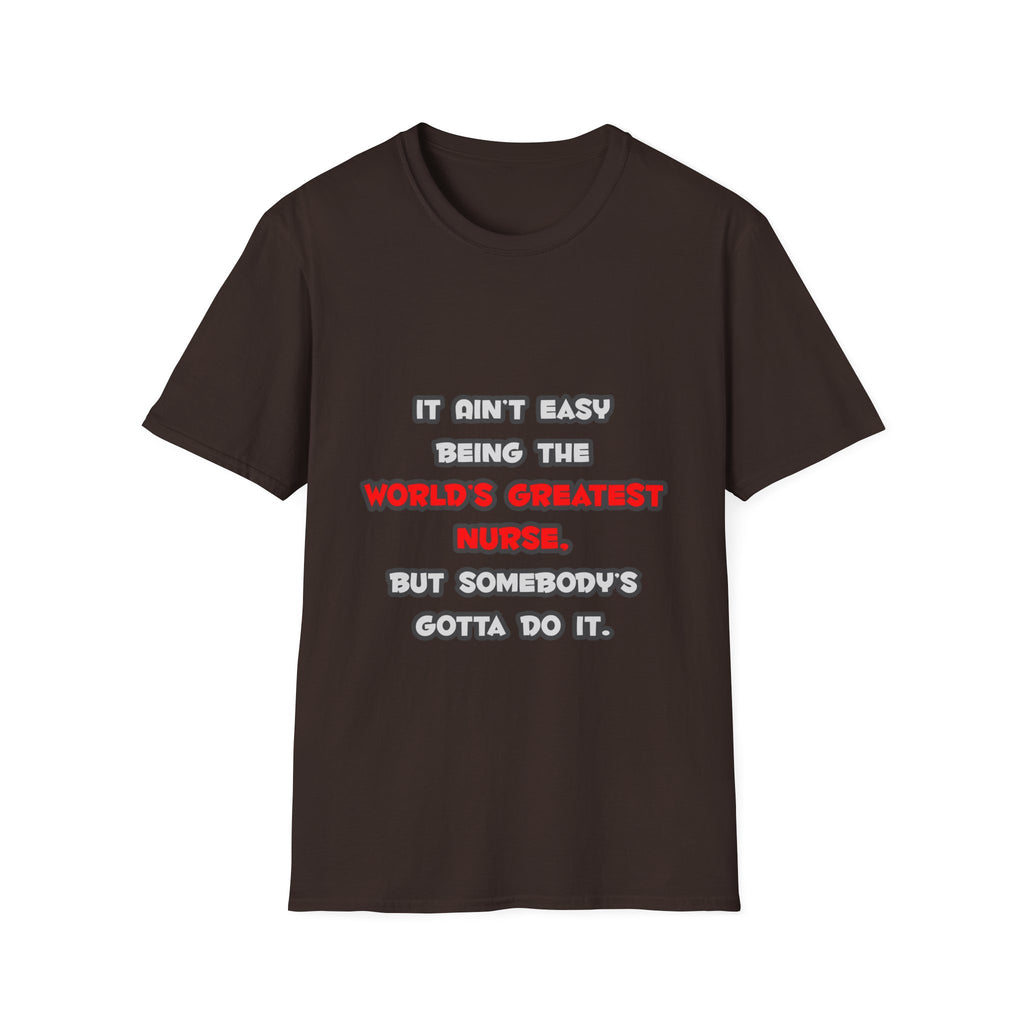 World's Greatest Nurse Joke - Unisex Softstyle T-Shirt