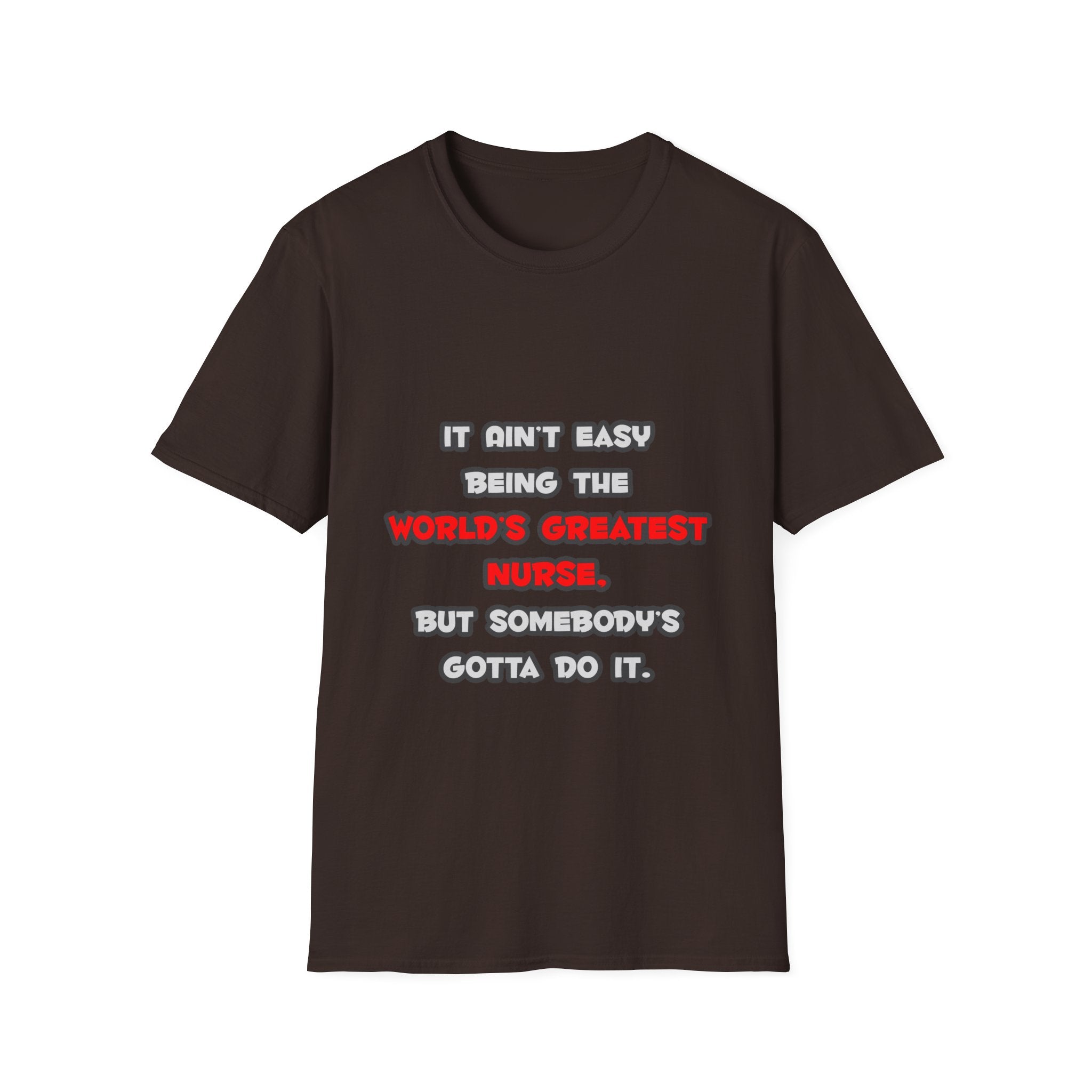 World's Greatest Nurse Joke - Unisex Softstyle T-Shirt
