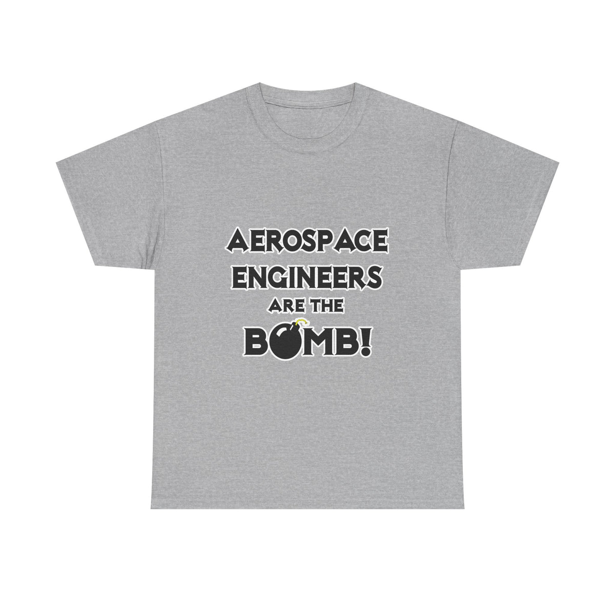 Aerospace Engineers Are The Bomb! - Unisex Heavy Cotton Tee
