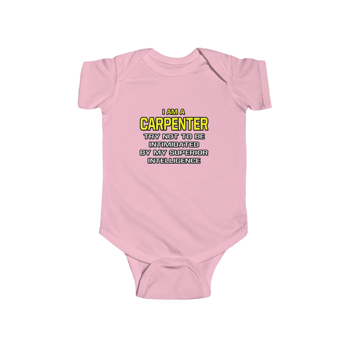 Carpenter...Superior Intelligence - Infant Fine Jersey Bodysuit