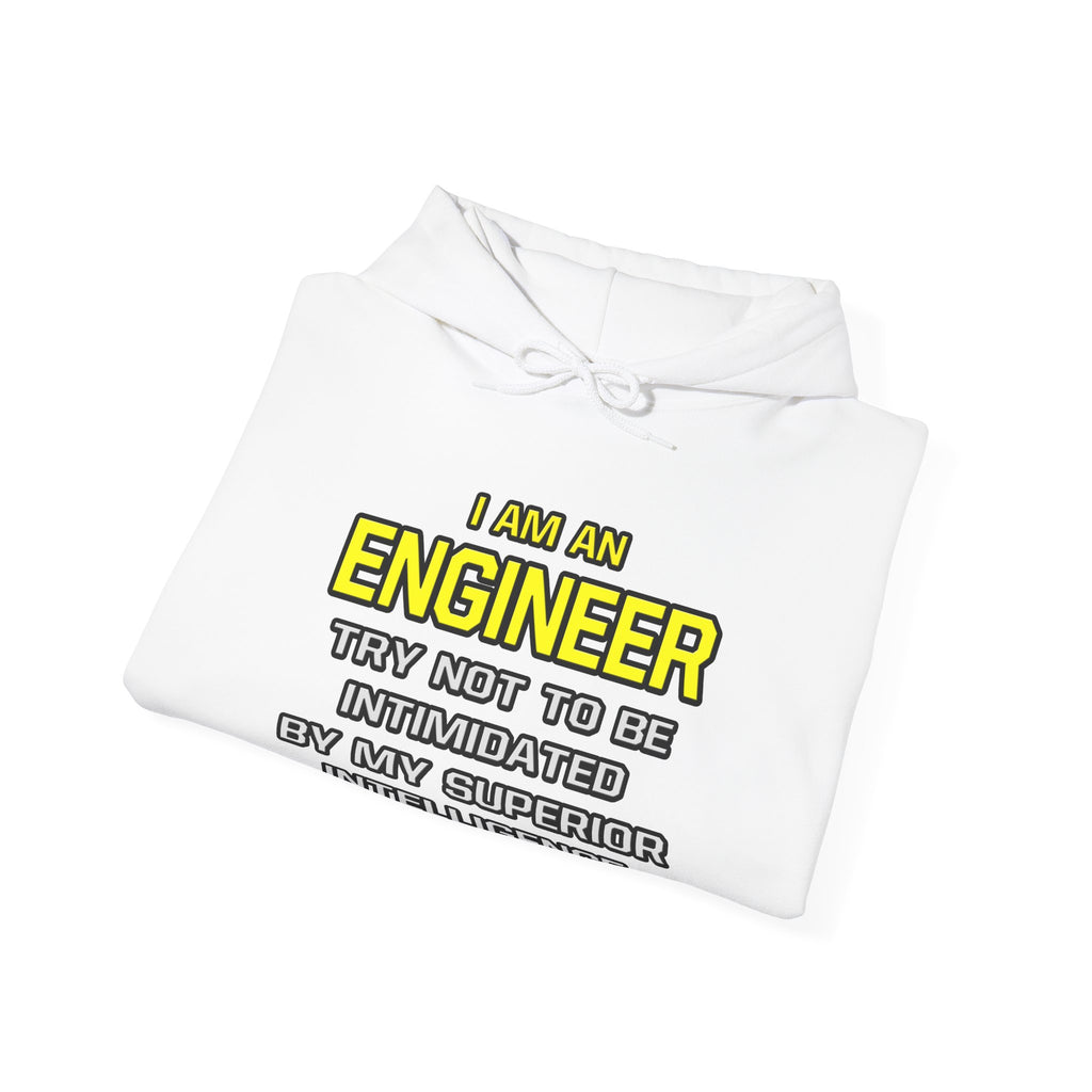 Engineer...Superior Intelligence - Unisex Heavy Blend™ Hooded Sweatshirt