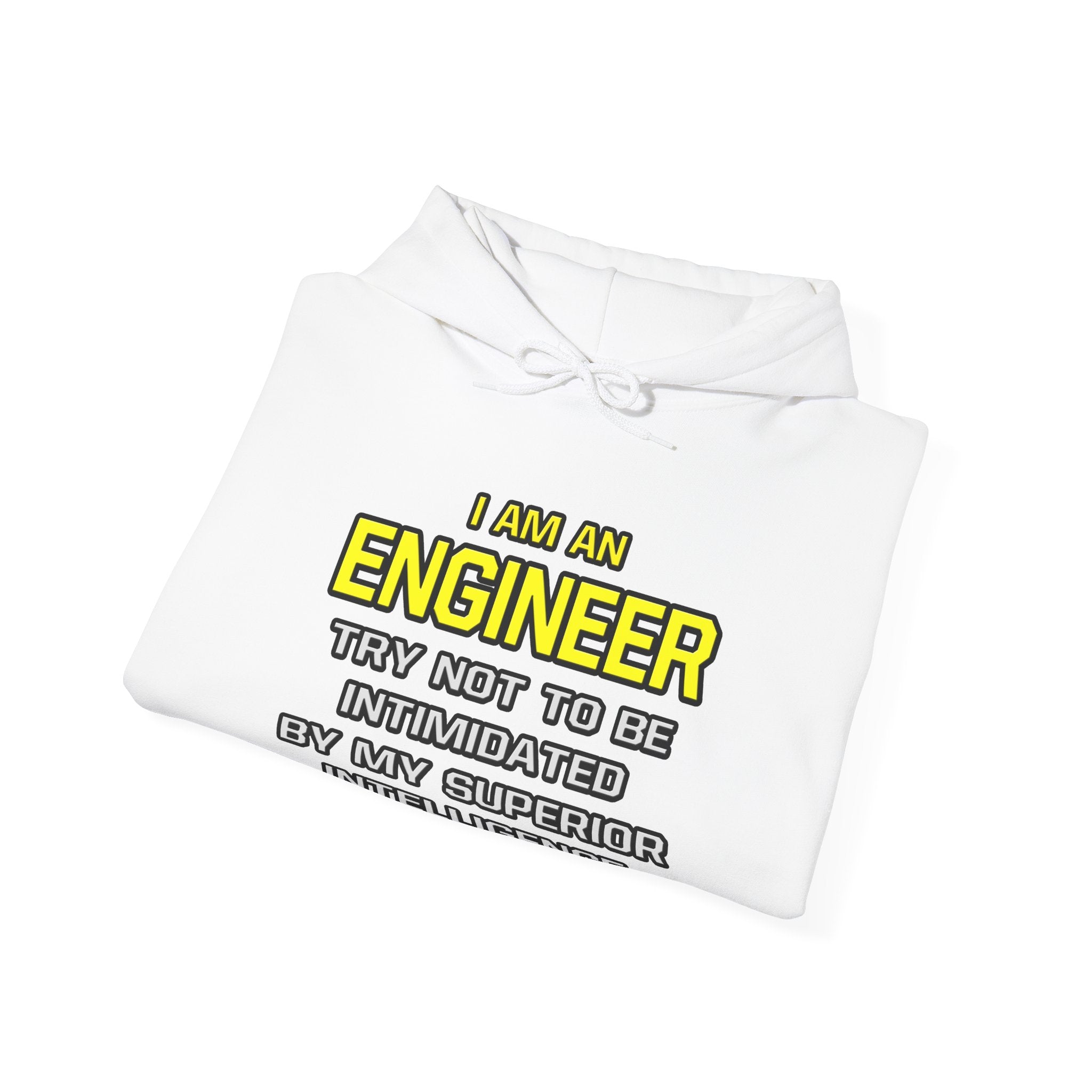 Engineer...Superior Intelligence - Unisex Heavy Blend™ Hooded Sweatshirt