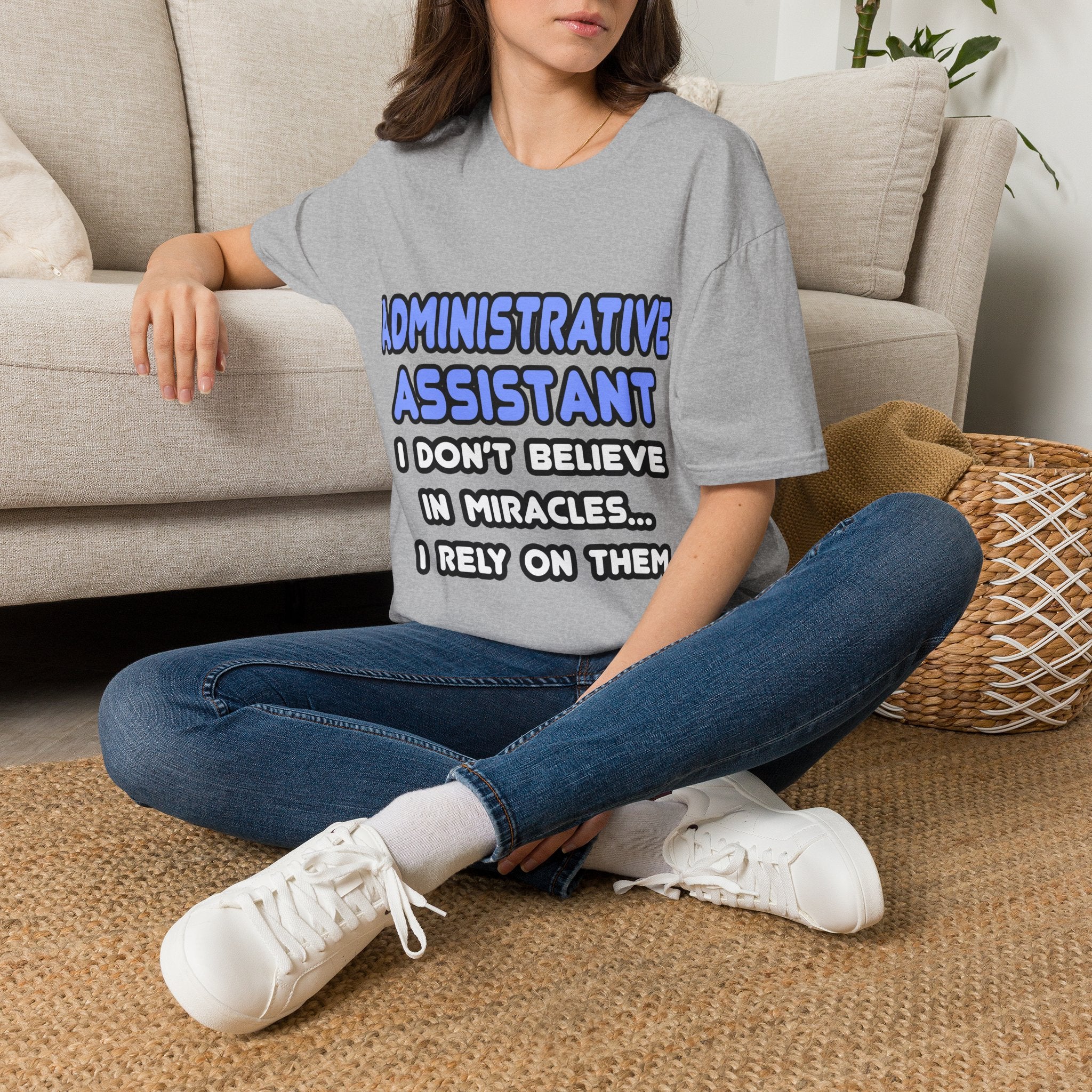 Miracles and Administrative Assistants - Unisex Softstyle T-Shirt