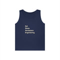 Eat. Sleep. Aerospace Engineering - Unisex Heavy Cotton Tank Top