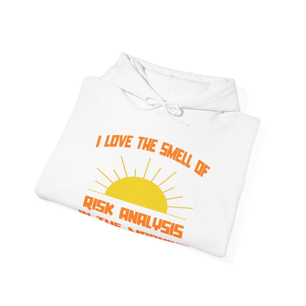 Smell of Risk Analysis in the Morning - Unisex Heavy Blend™ Hooded Sweatshirt