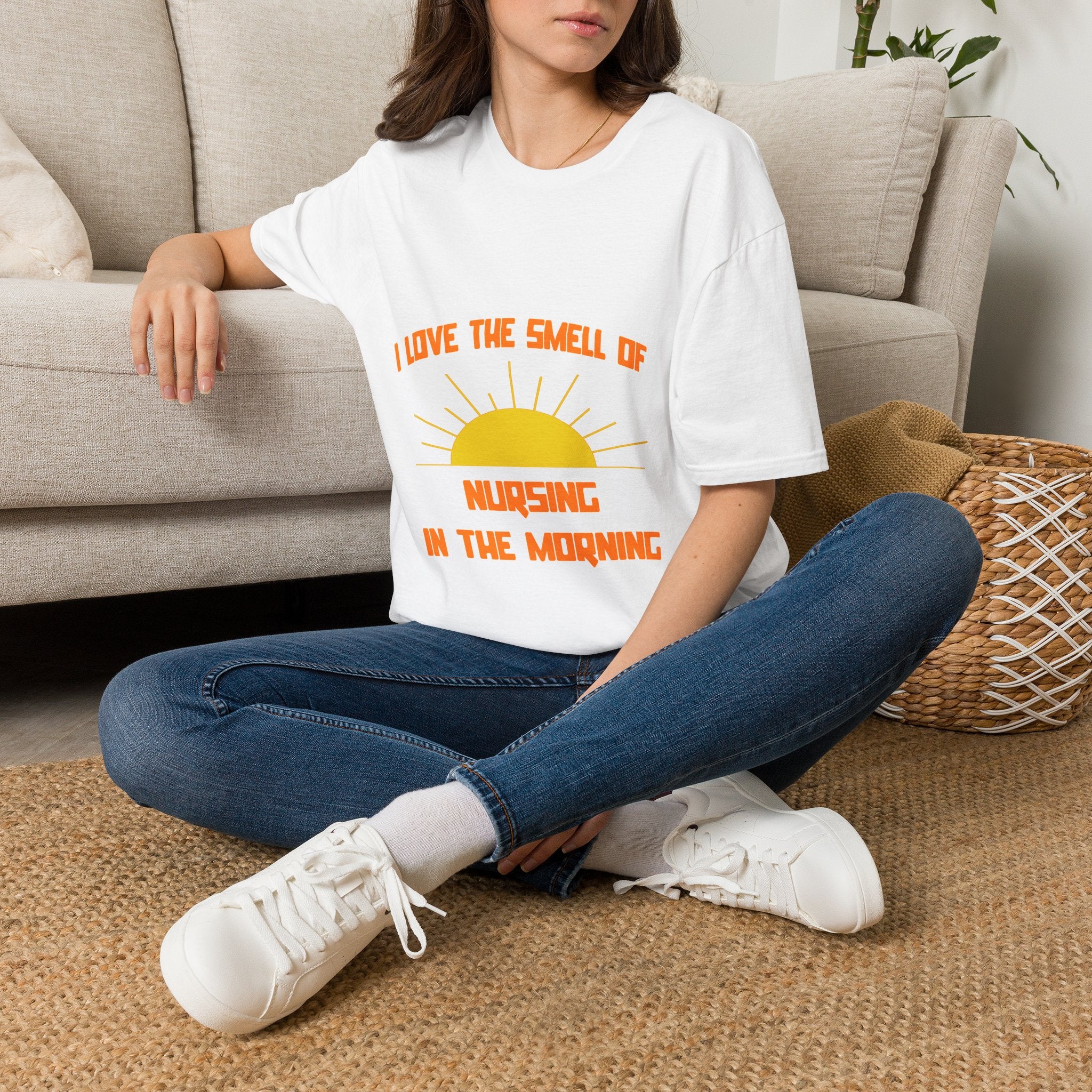 Smell of Nursing in the Morning - Unisex Softstyle T-Shirt