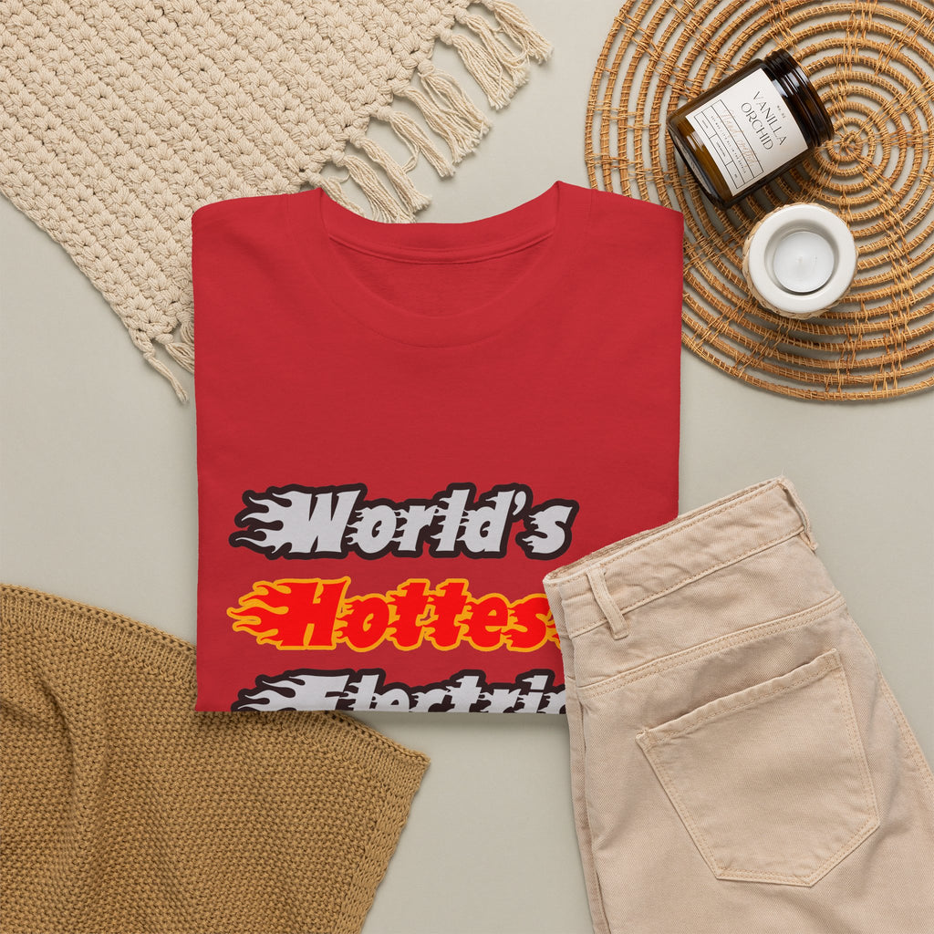World's Hottest Electrical Engineer - Unisex Heavy Cotton Tee