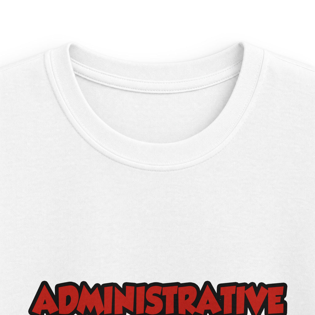 Admin Assistant ... Will Work For Wine - Kids Softstyle Tee