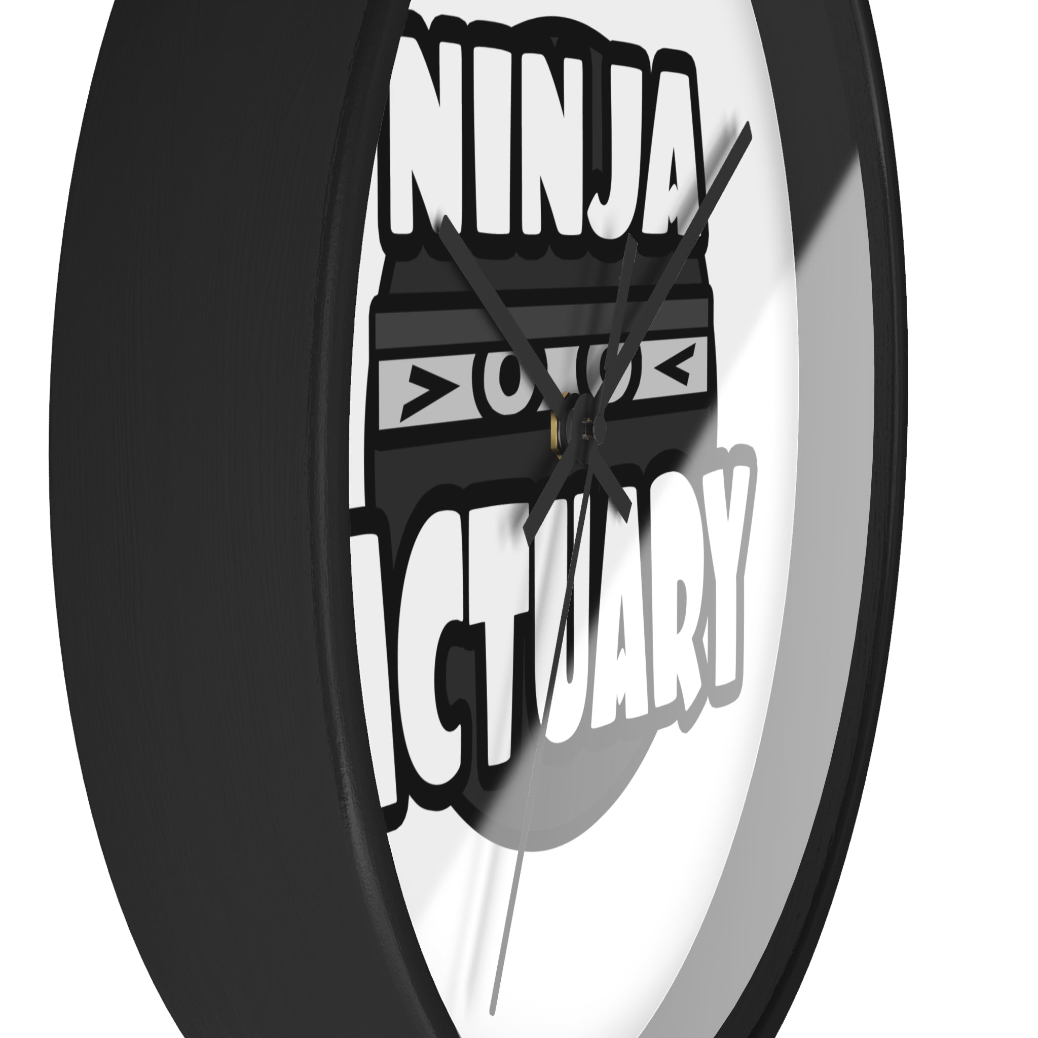 Ninja Actuary - Wall Clock