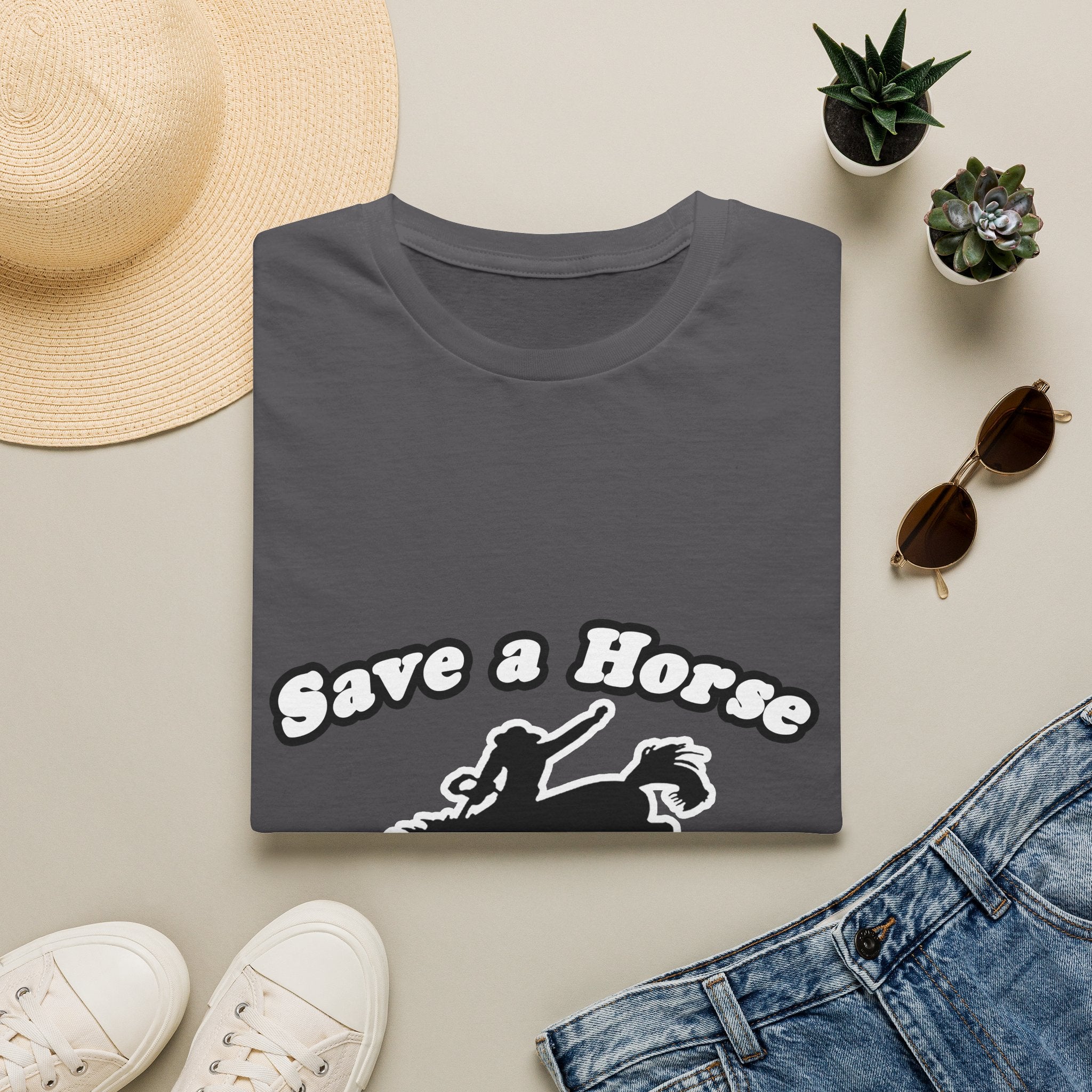 Save Horse Ride Attorney - Unisex Softstyle T-Shirt