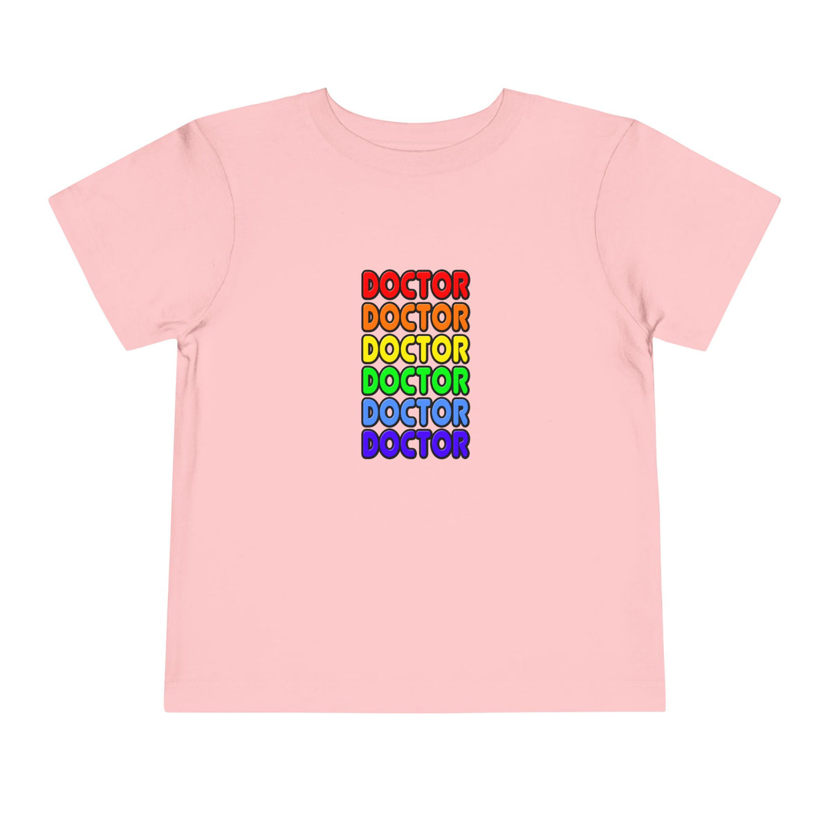 Rainbow Doctor - Toddler Short Sleeve Tee