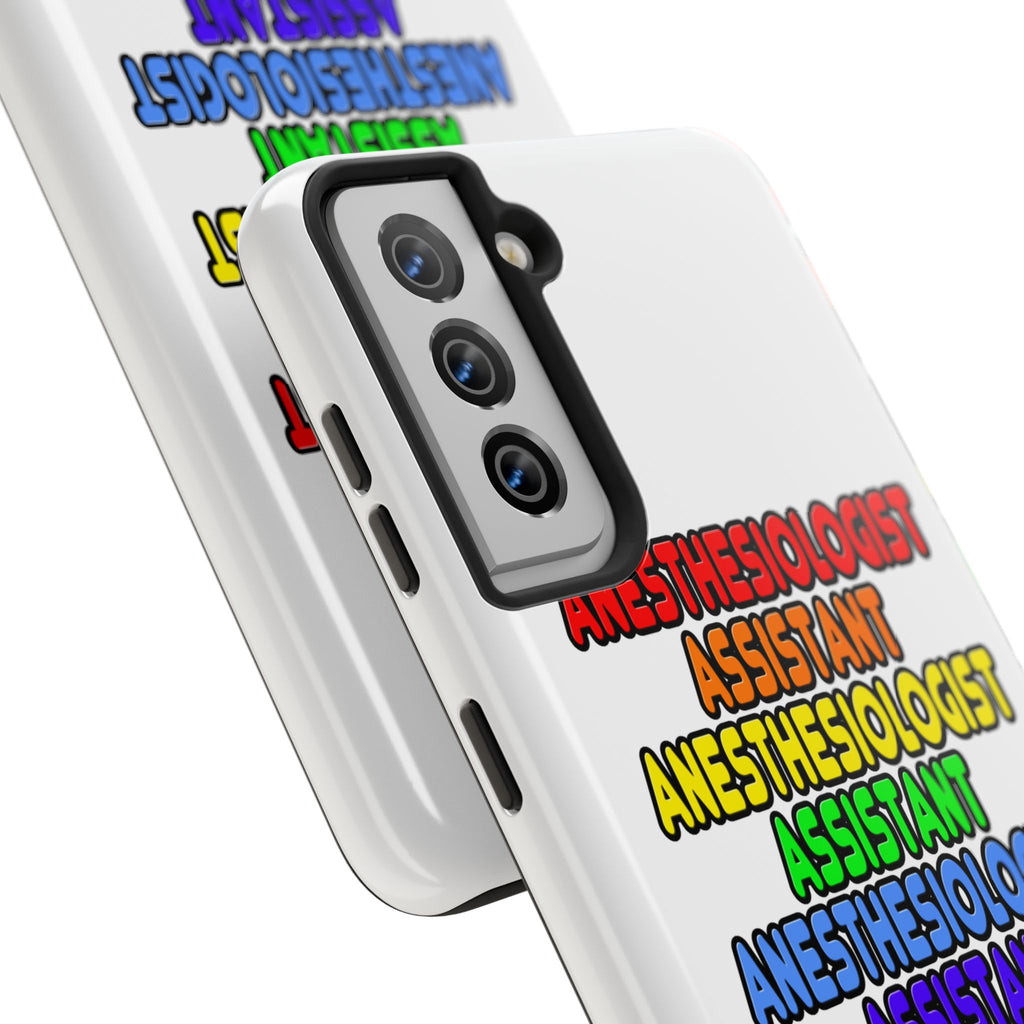 Rainbow Anesthesiologist Assistant - Tough Phone Cases