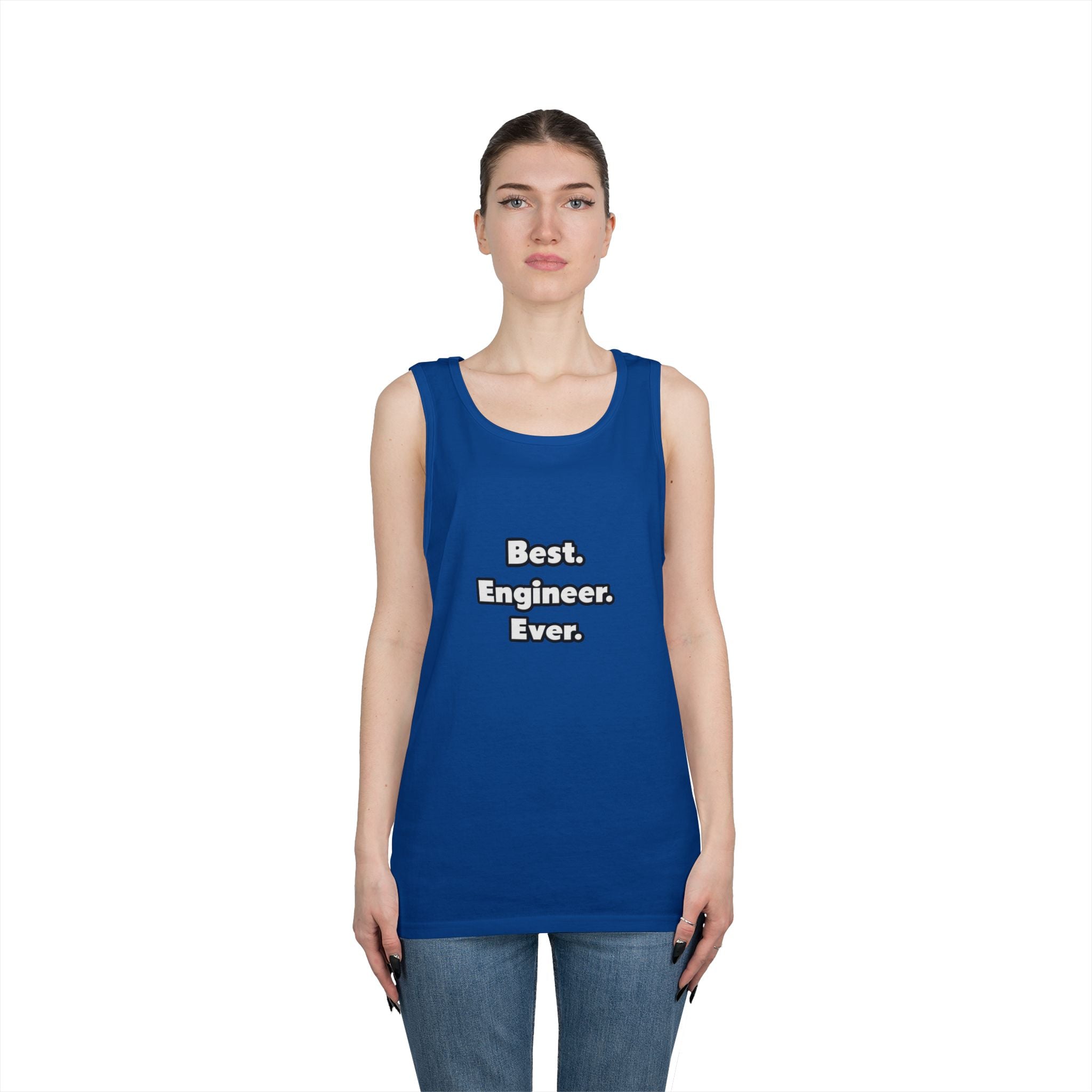 Best. Engineer. Ever - Unisex Heavy Cotton Tank Top