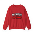 Half Cardiologist...Half Superhero - Unisex Heavy Blend™ Crewneck Sweatshirt