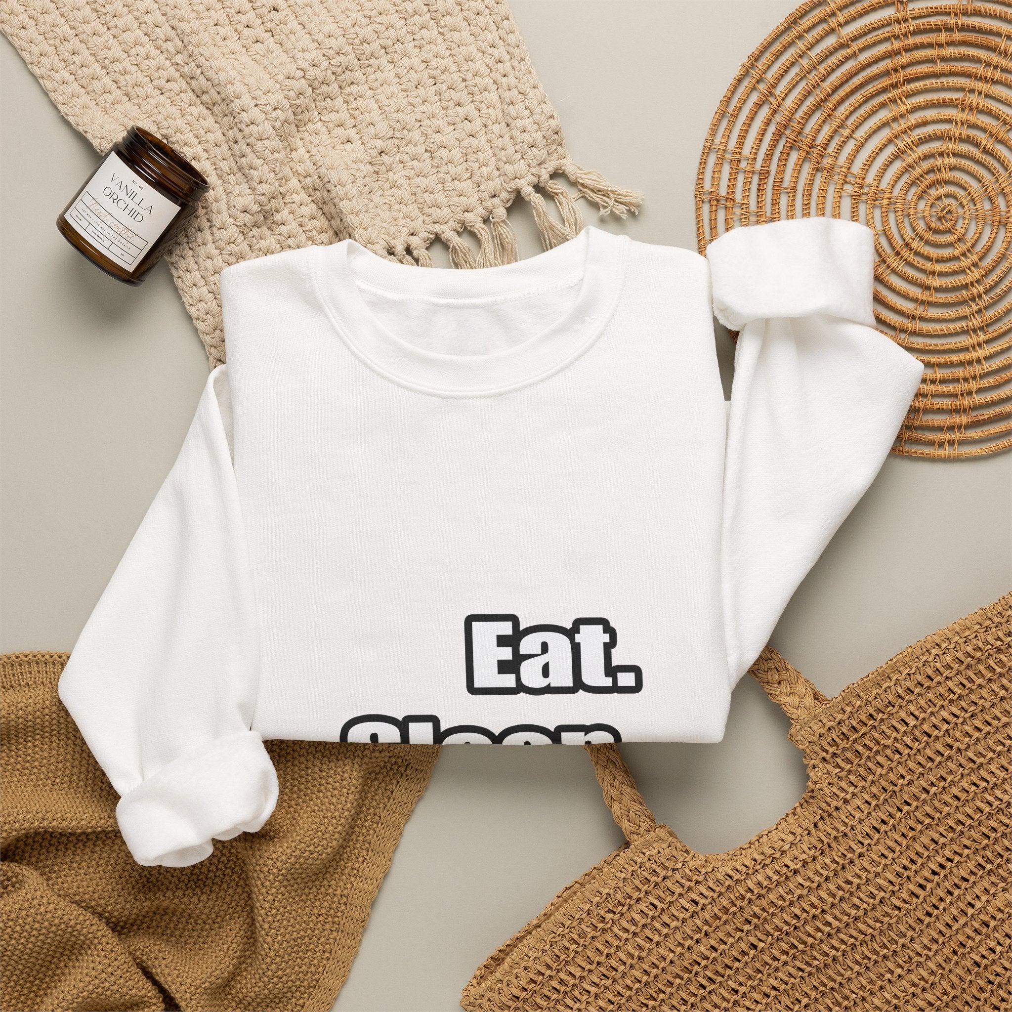 eat sleep teach - Unisex Heavy Blend™ Crewneck Sweatshirt