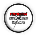 Funny Firefighter Shirts and Gifts - Wall Clock