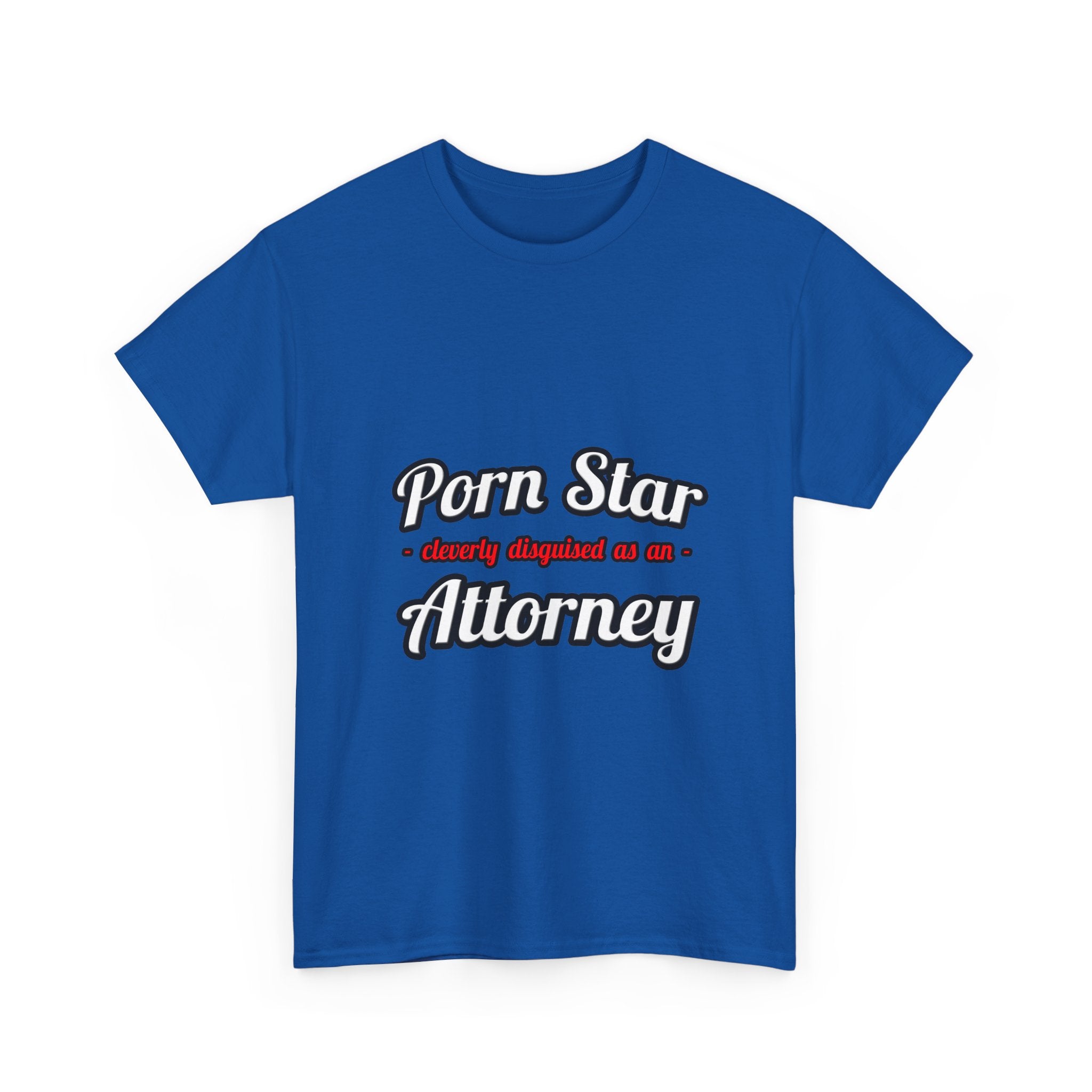 Porn Star... Attorney - Unisex Heavy Cotton Tee