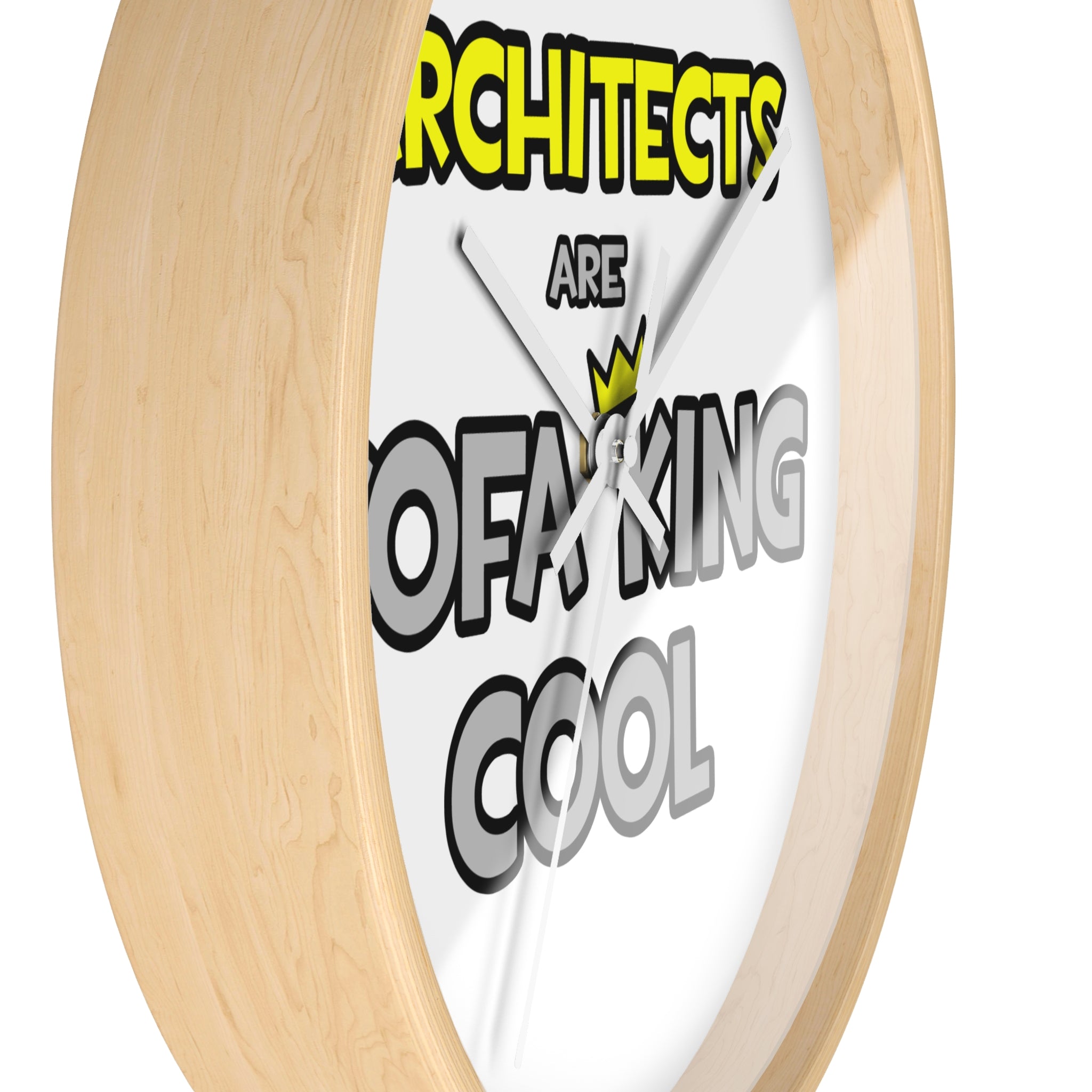 Architects Are Sofa King Cool - Wall Clock