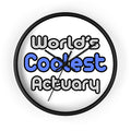 World's Coolest Actuary - Wall Clock