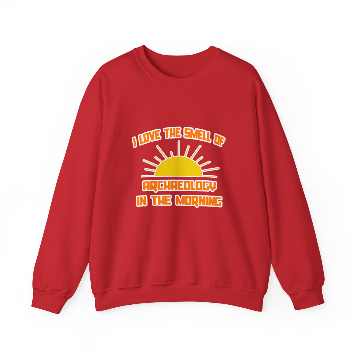 Smell of Archaeology in the Morning - Unisex Heavy Blend™ Crewneck Sweatshirt