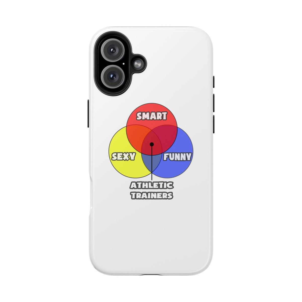 Venn Diagram .. Athletic Trainers - Tough Phone Cases