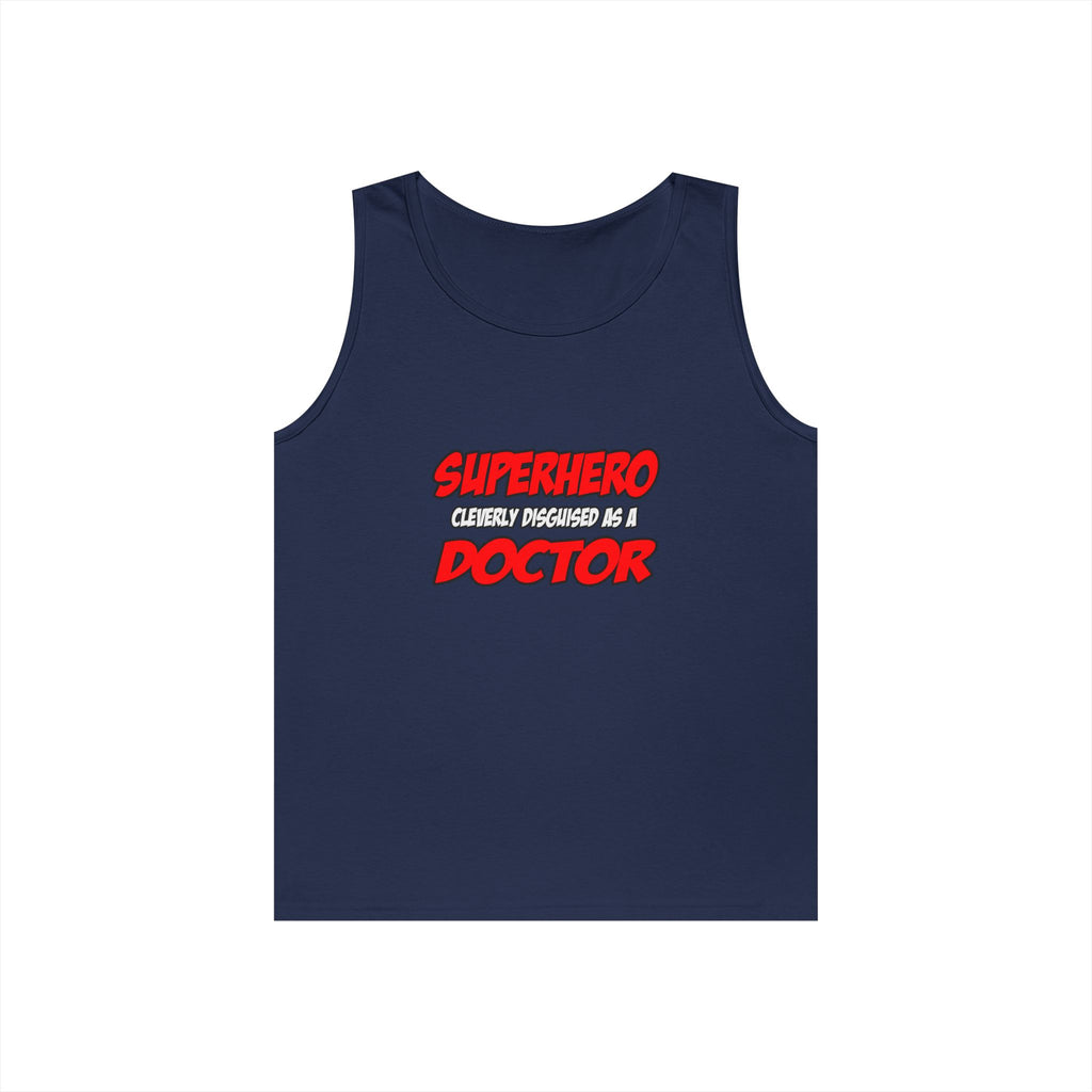 Superhero...Doctor - Unisex Heavy Cotton Tank Top