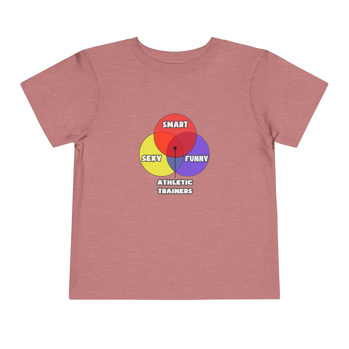 Venn Diagram .. Athletic Trainers - Toddler Short Sleeve Tee