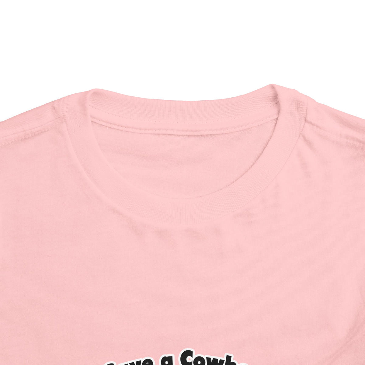 Save a Cowboy .. Ride an Archivist - Toddler Short Sleeve Tee