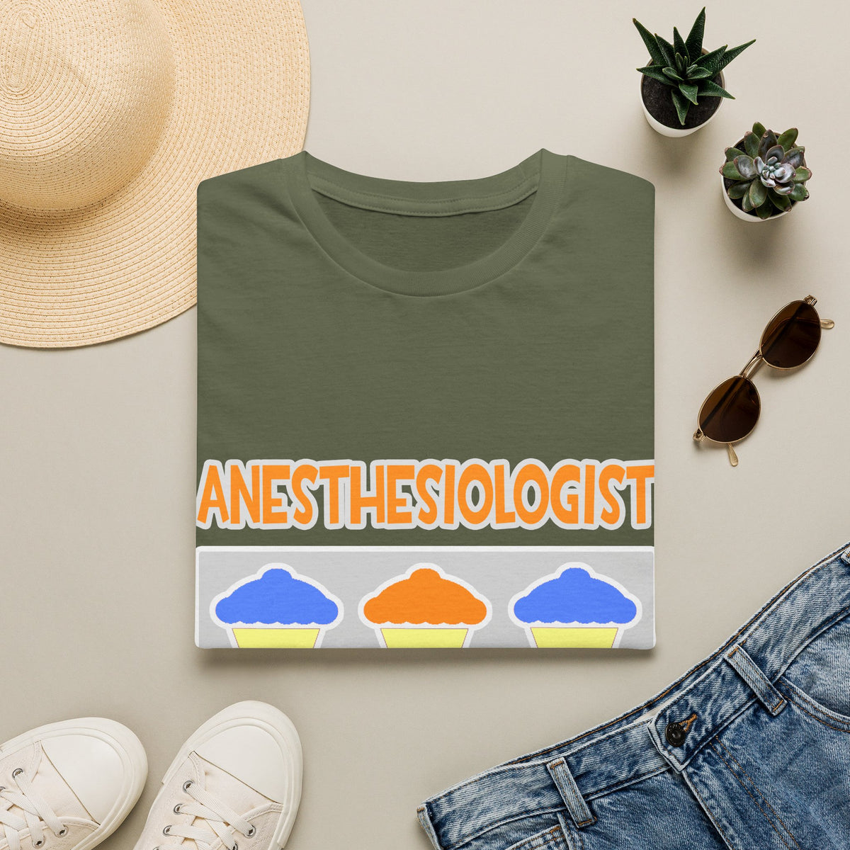 Anesthesiologist ... Will Work For Cupcakes - Unisex Softstyle T-Shirt
