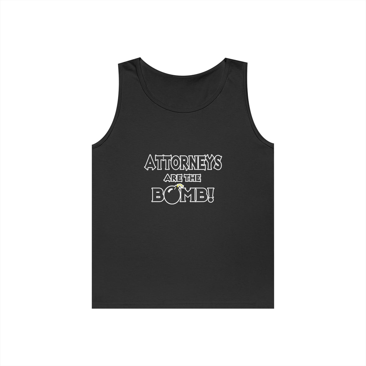 Attorneys Are The Bomb! - Unisex Heavy Cotton Tank Top