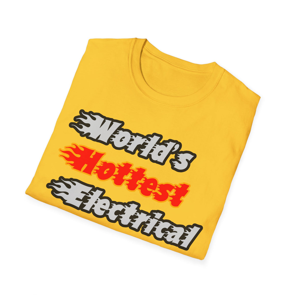 World's Hottest Electrical Engineer - Unisex Softstyle T-Shirt