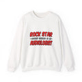 Rock Star...Audiologist - Unisex Heavy Blend™ Crewneck Sweatshirt