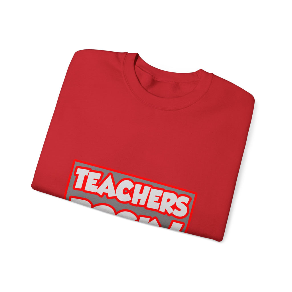 Teachers Rock! - Unisex Heavy Blend™ Crewneck Sweatshirt