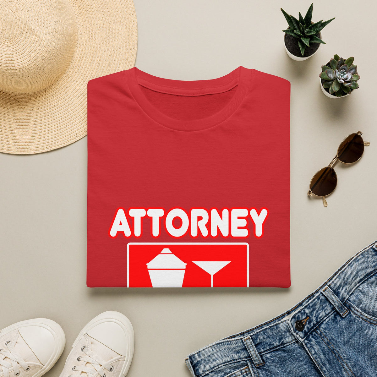 Attorney...Will Work For Cocktails - Unisex Softstyle T-Shirt