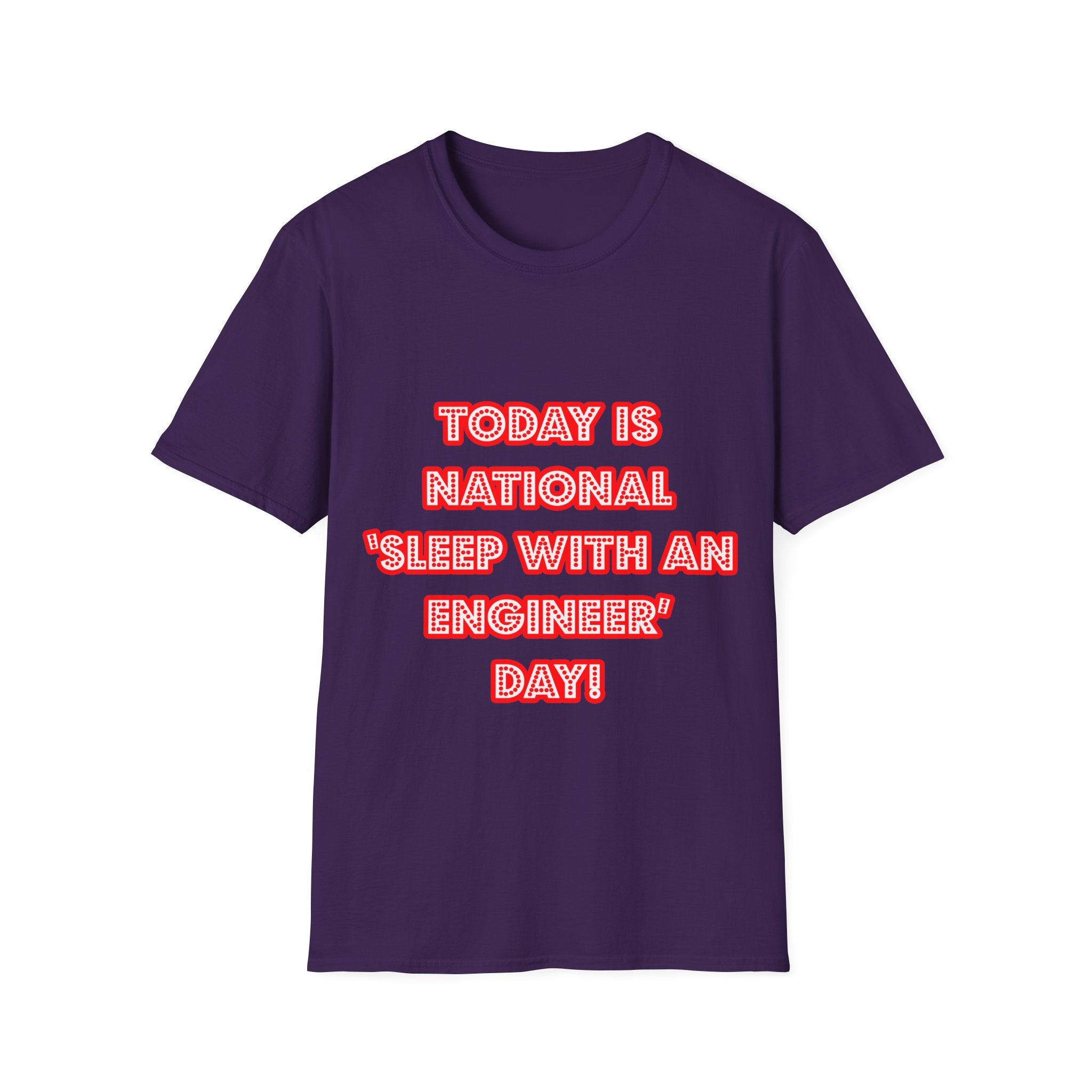 National 'Sleep With an Engineer' Day - Unisex Softstyle T-Shirt
