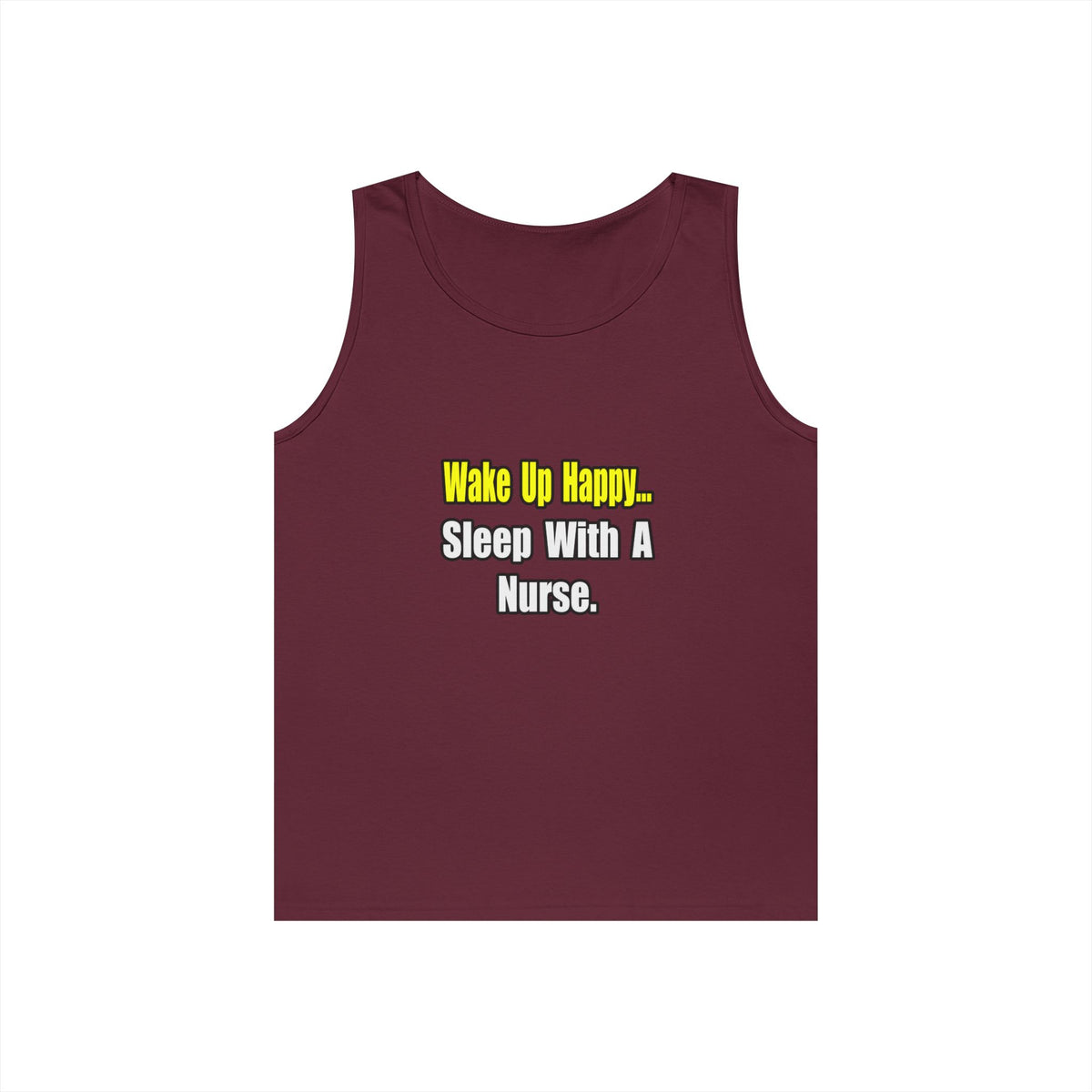 Sleep With a Nurse - Unisex Heavy Cotton Tank Top