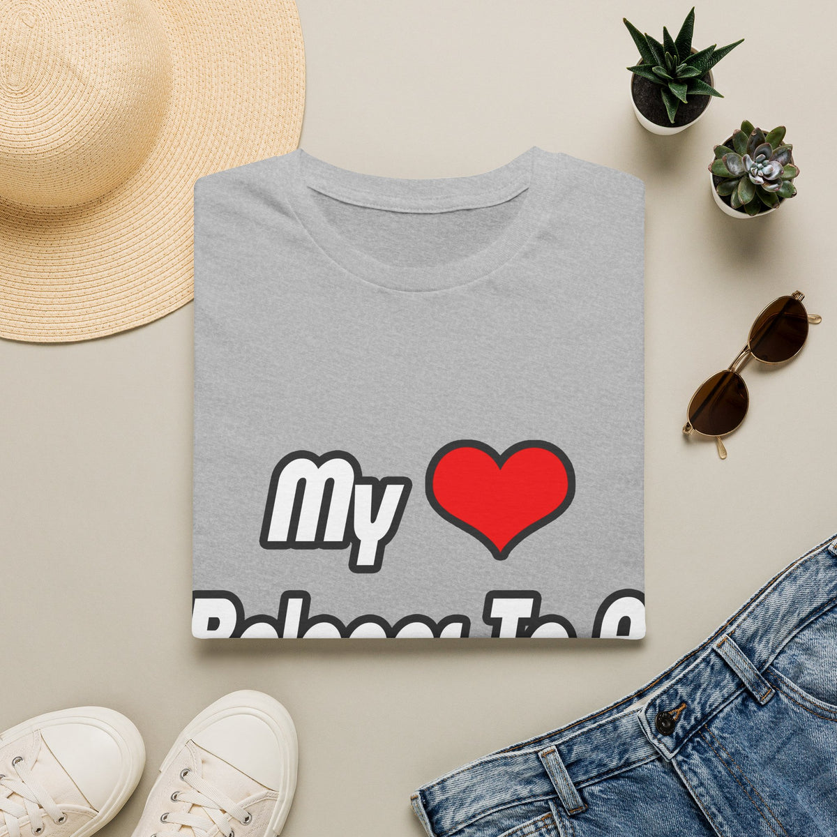 My Heart Belongs To A Teacher - Unisex Softstyle T-Shirt