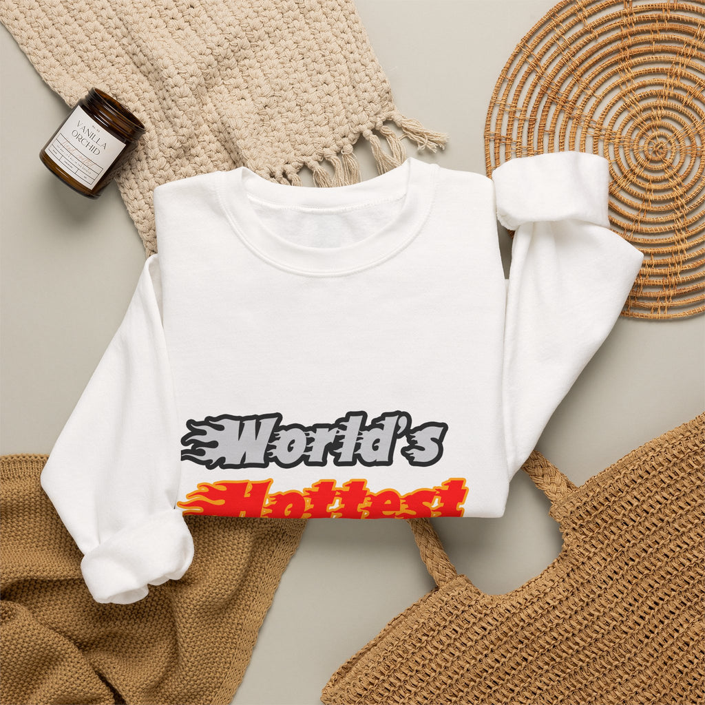 World's Hottest Biologist - Unisex Heavy Blend™ Crewneck Sweatshirt