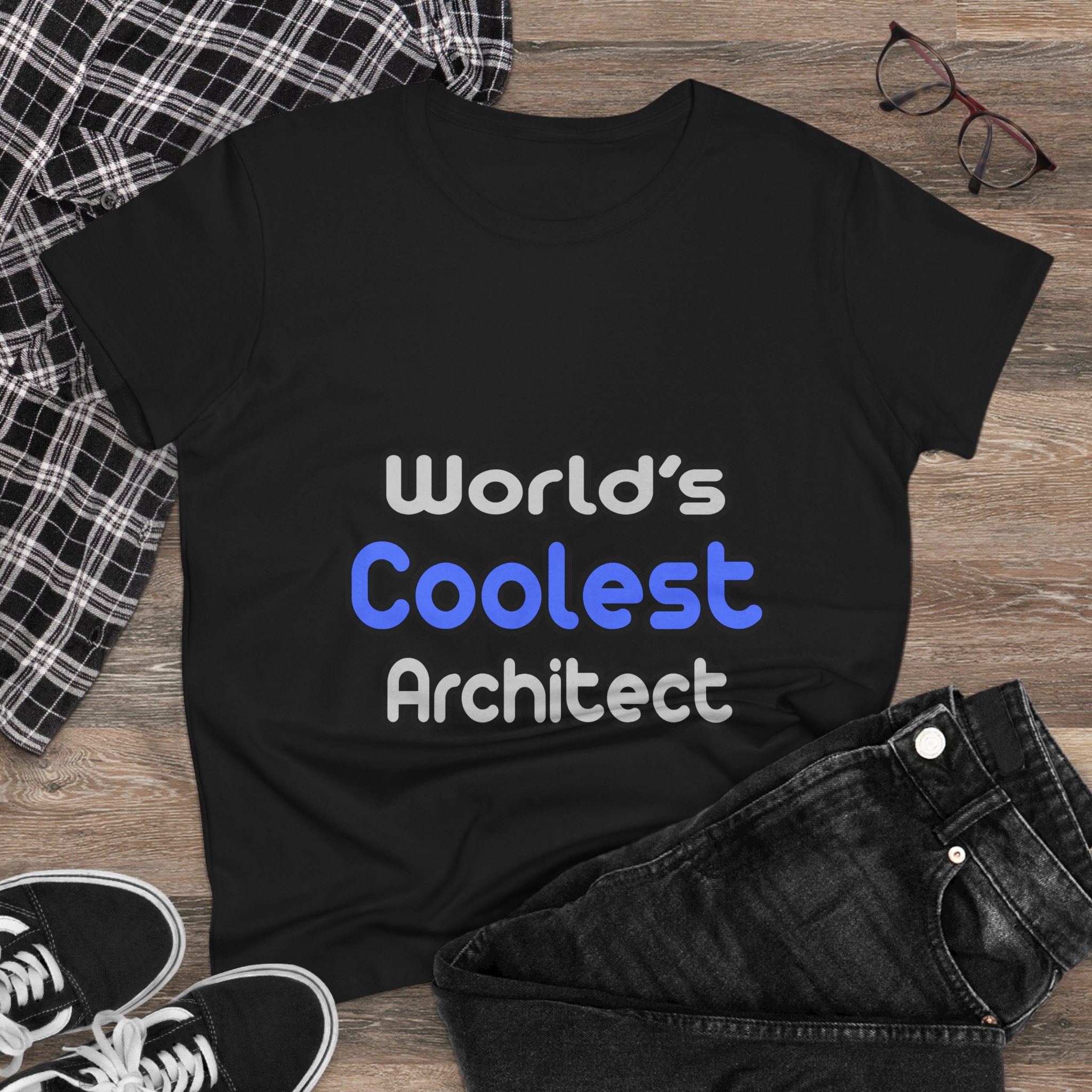 World's Coolest Architect - Women's Midweight Cotton Tee